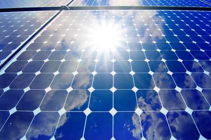 Solarzellen wandeln Sonnenenergie direkt in Strom um
